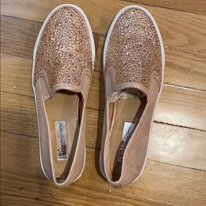 Women’s beaded slip on sneakers. I.N.C.